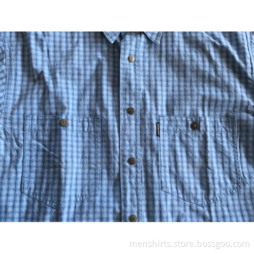 High Class Technique Long Sleeve Check Shirt